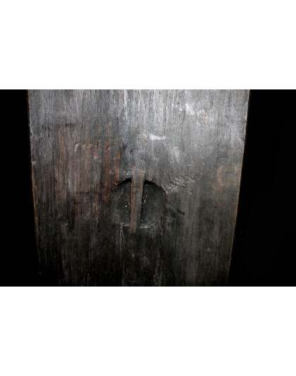 PHILIPPINES BONTOC IGOROT HEADHUNTER WOODEN SHIELD &quot;KALASAG&quot; Headhunting weapon