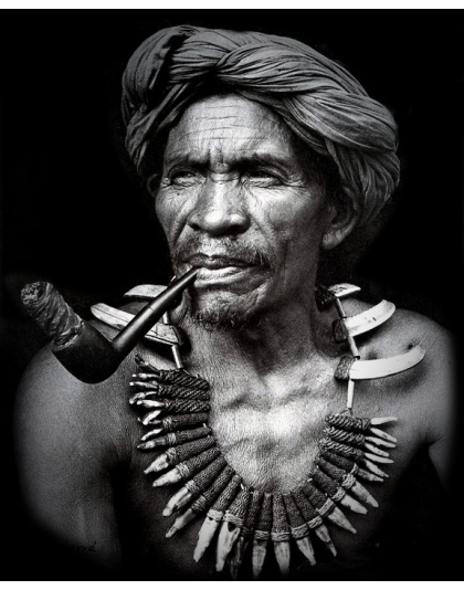 Boar Tusk &amp; Teeth Necklace – Warrior’s Talisman Bontoc Igorot-Inspired Tribal Headhunter Ornament 22